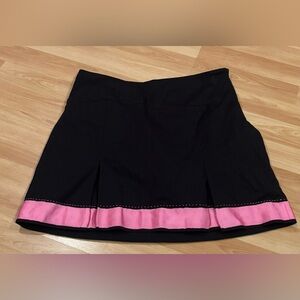 Golftini Black and Pink Women's Skirt/ Skort